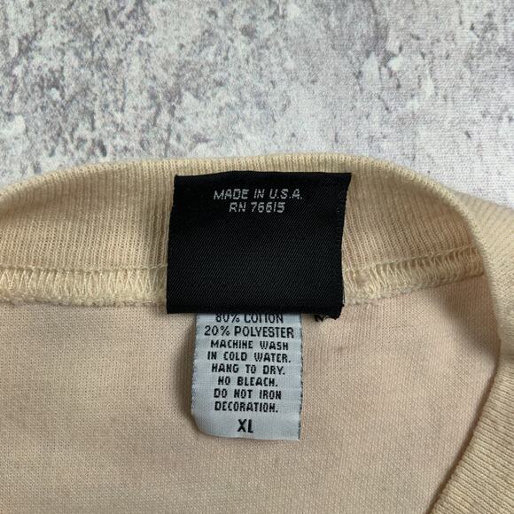 Vintage Underground Railroad New York Cubans Shirt Men Medium Beige Negro League - Picture 8 of 14